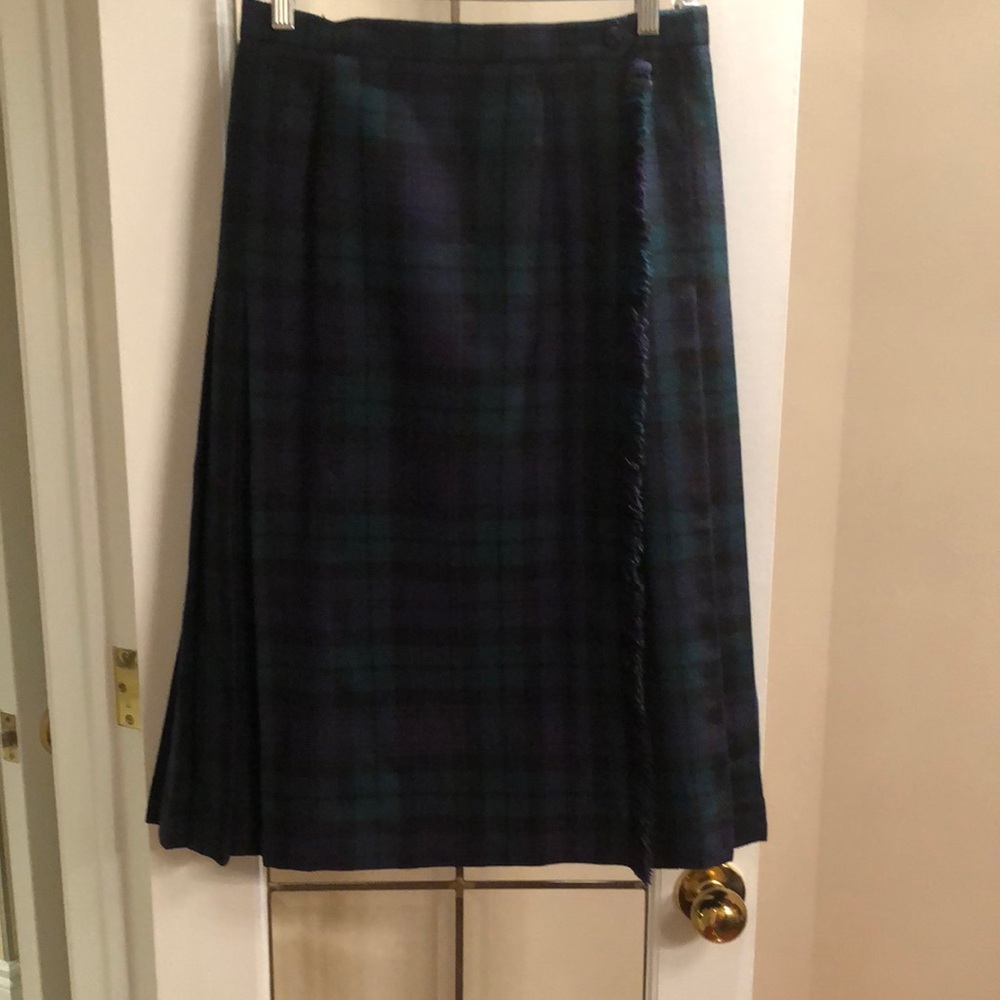 Vintage Blackwatch Tartan Kilt